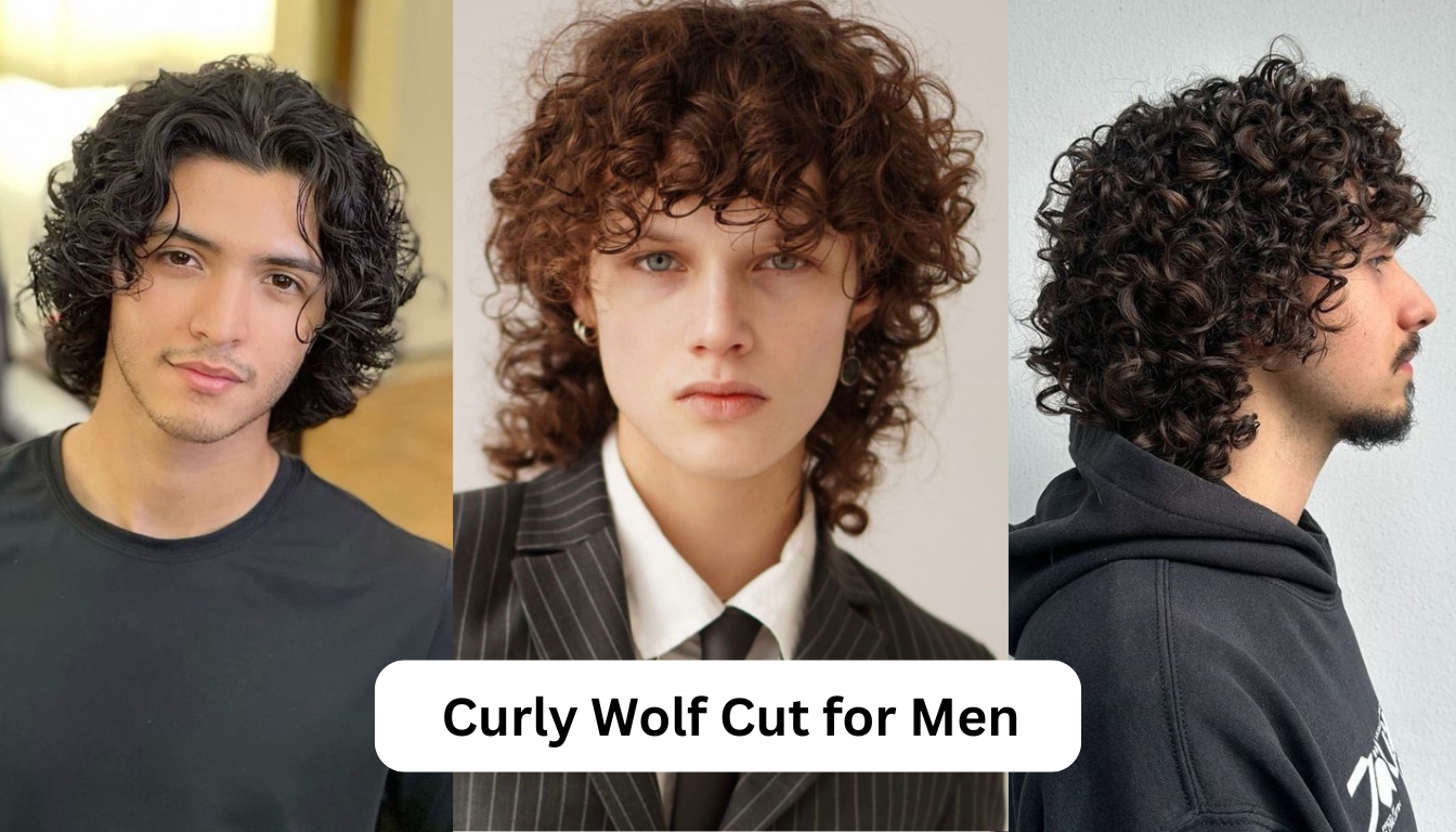 Curly Wolf Cut Men: Style Guide for Natural Texture