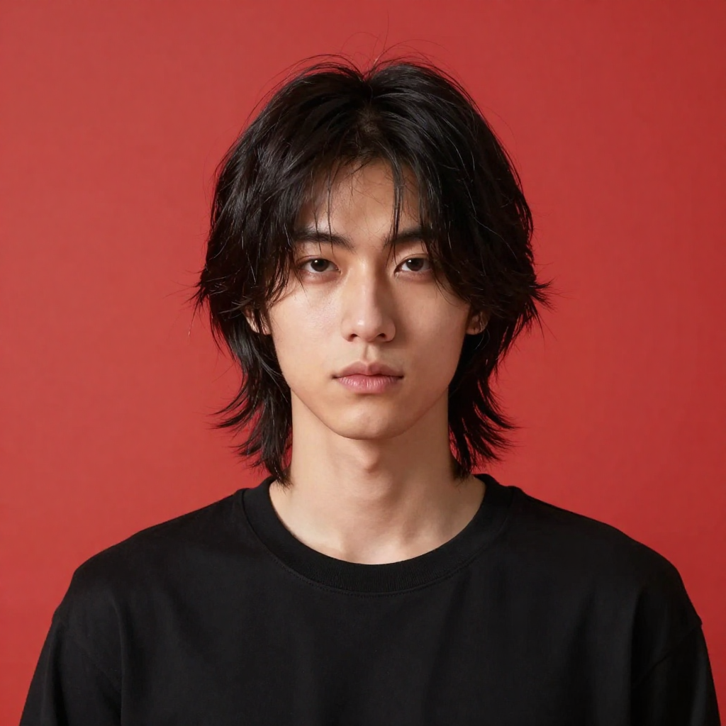 Mullet Wolf Cut for Men Modern Style & Maintenance