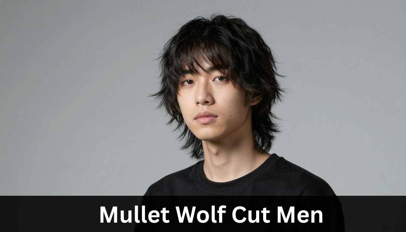 Mullet Wolf Cut for Men: Modern Style & Maintenance