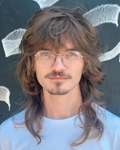 Wolf Cut Men Long Hair Modern Hairstyle Tips